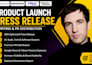 write product launch ai saas tech software press release pr distribution